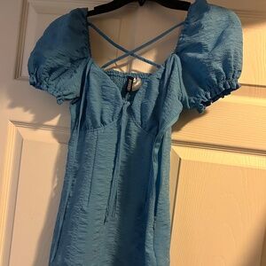 Mini dress blue